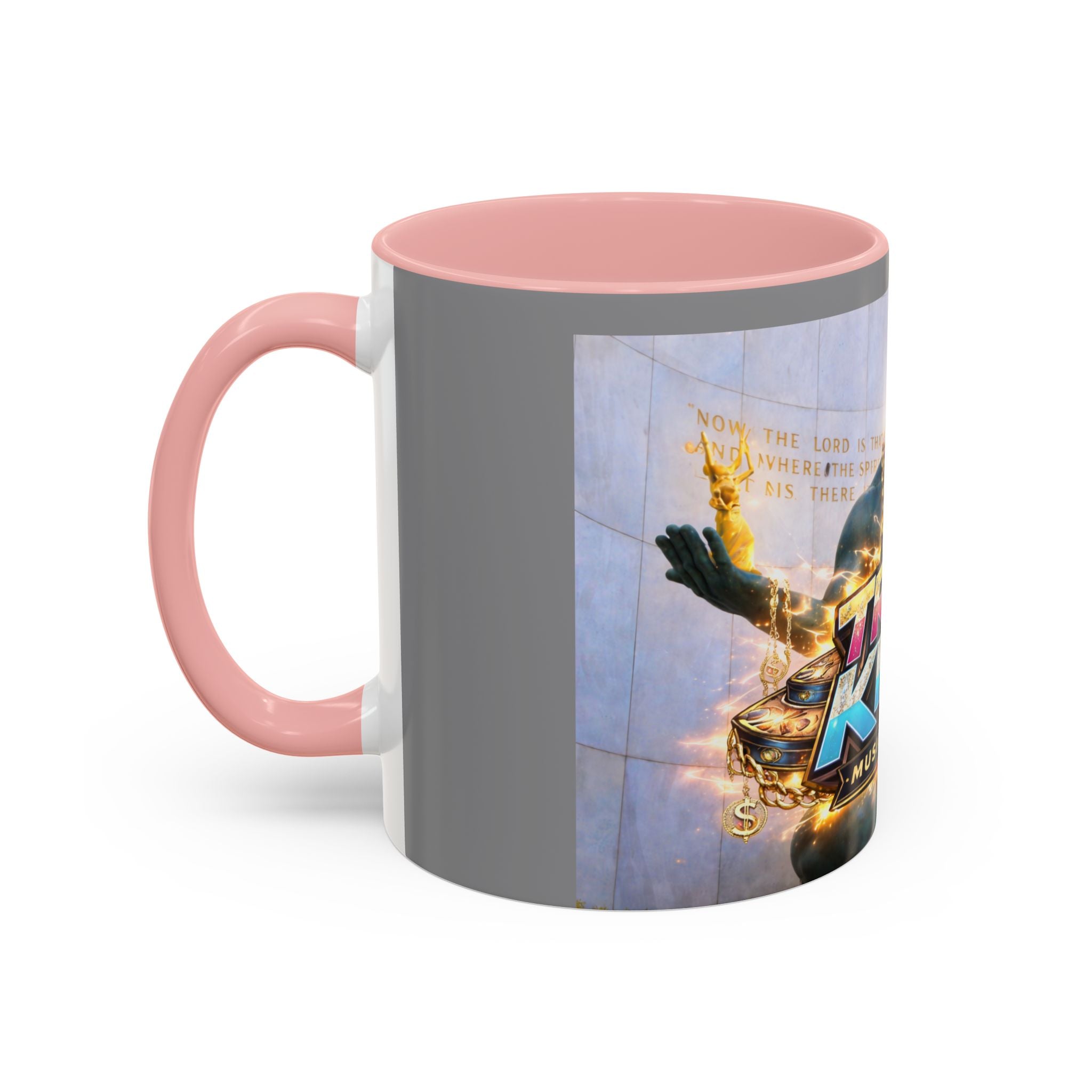 Trap King Coffee Mug – DJ Trap King Music Tribute Accent Mug (11/15oz)