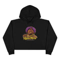 Crop Hoodie — "Roller Money" Graphic Crop Hoodie with "Stand On Business" Back Print