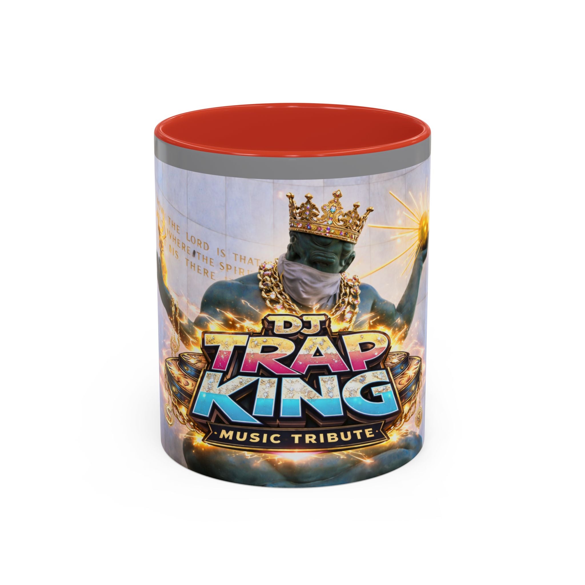 Trap King Coffee Mug – DJ Trap King Music Tribute Accent Mug (11/15oz)