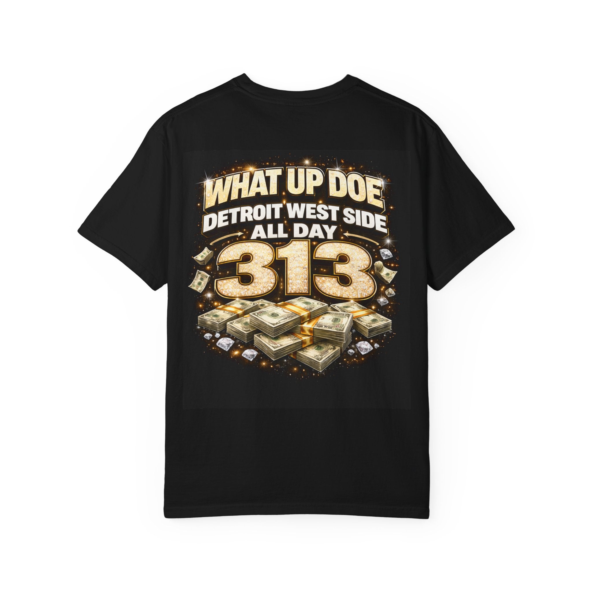 DJ Trap King Brunch Vibes T-Shirt — What Up Doe 313 Detroit Tee