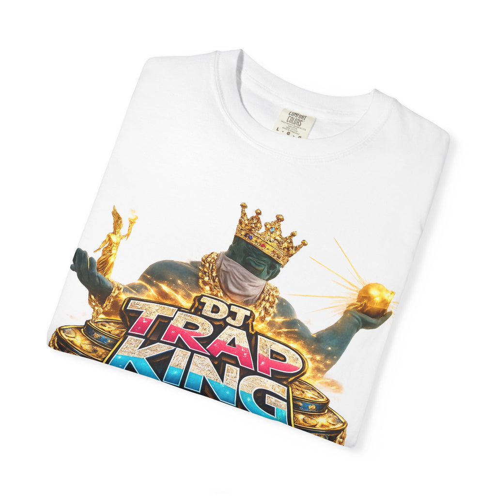 Trap King Graphic T‑Shirt — "Trap King Dope Vibes" & 313 Detroit Money Design