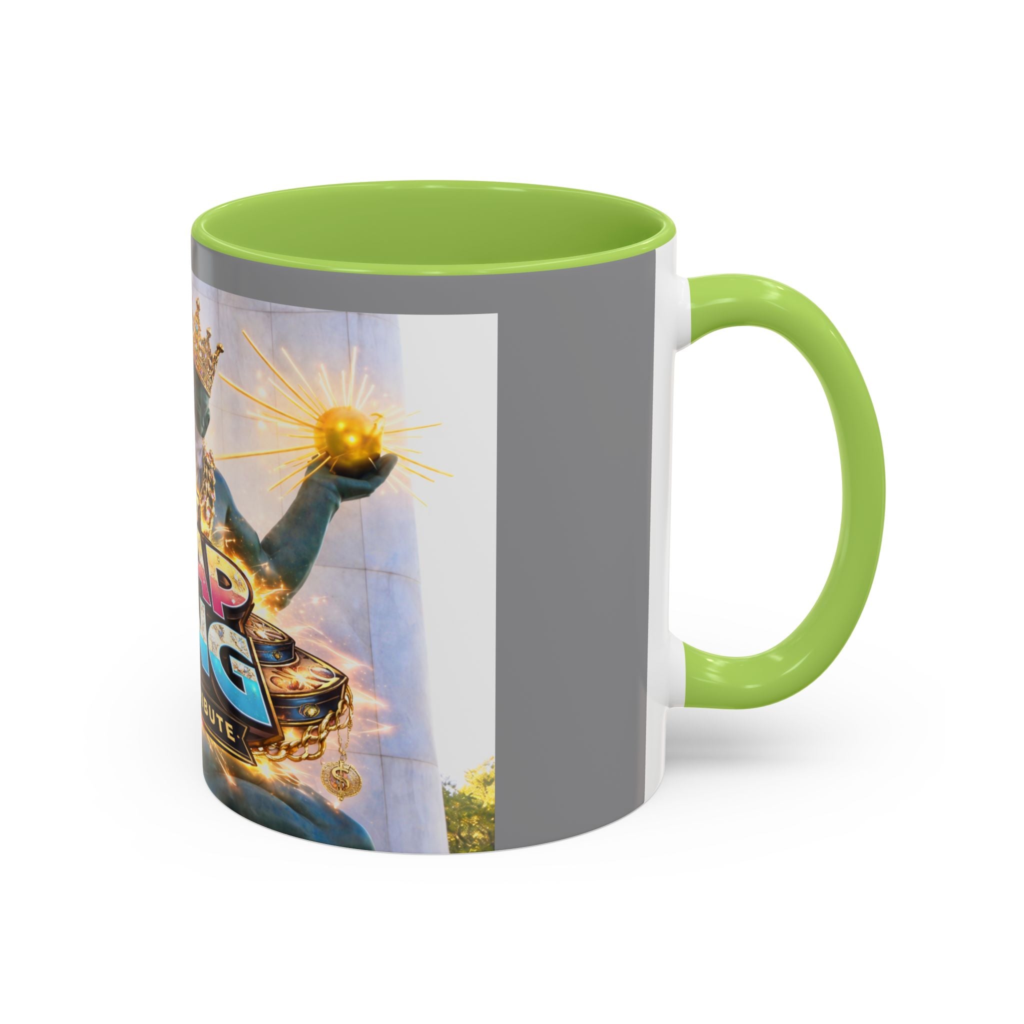 Trap King Coffee Mug – DJ Trap King Music Tribute Accent Mug (11/15oz)