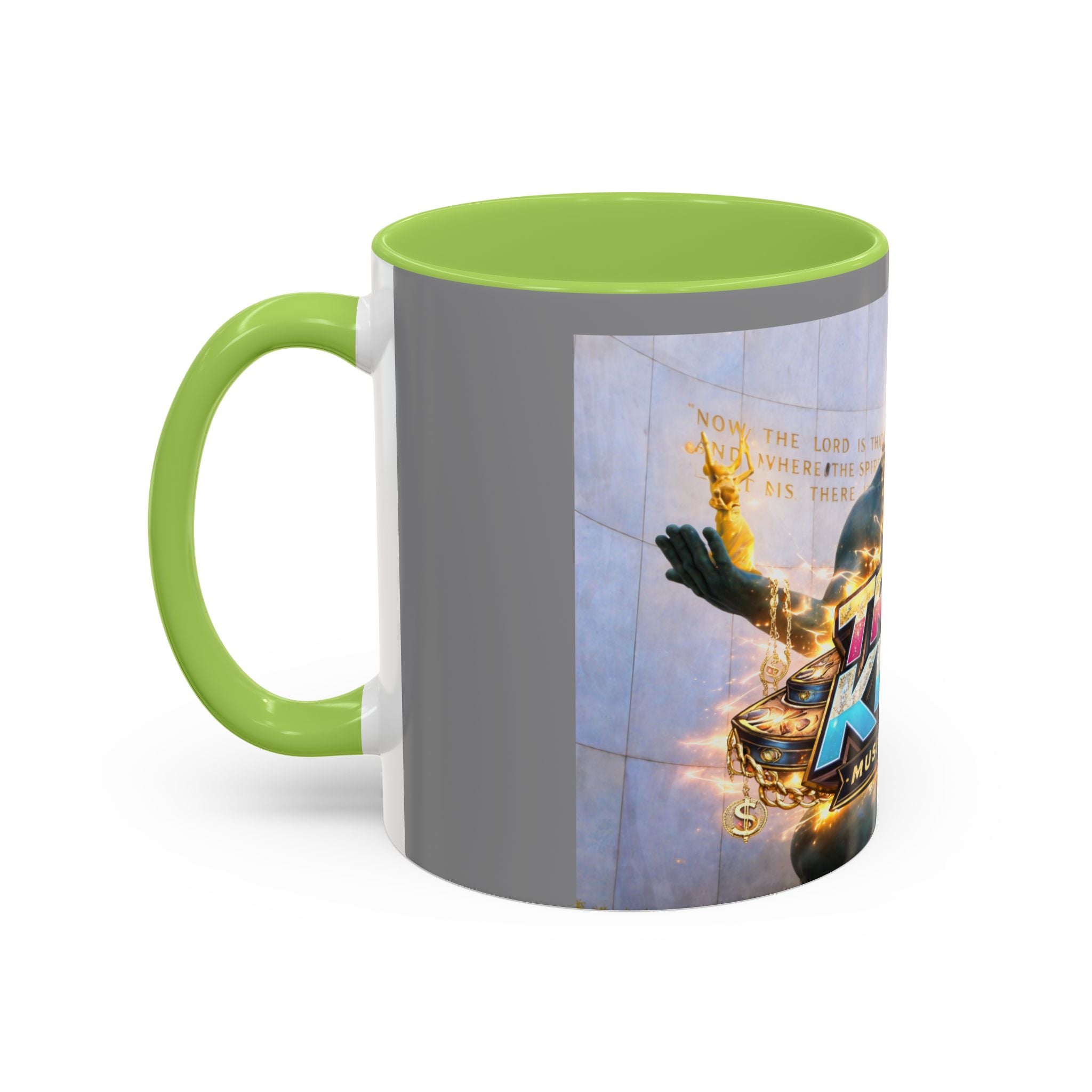 Trap King Coffee Mug – DJ Trap King Music Tribute Accent Mug (11/15oz)