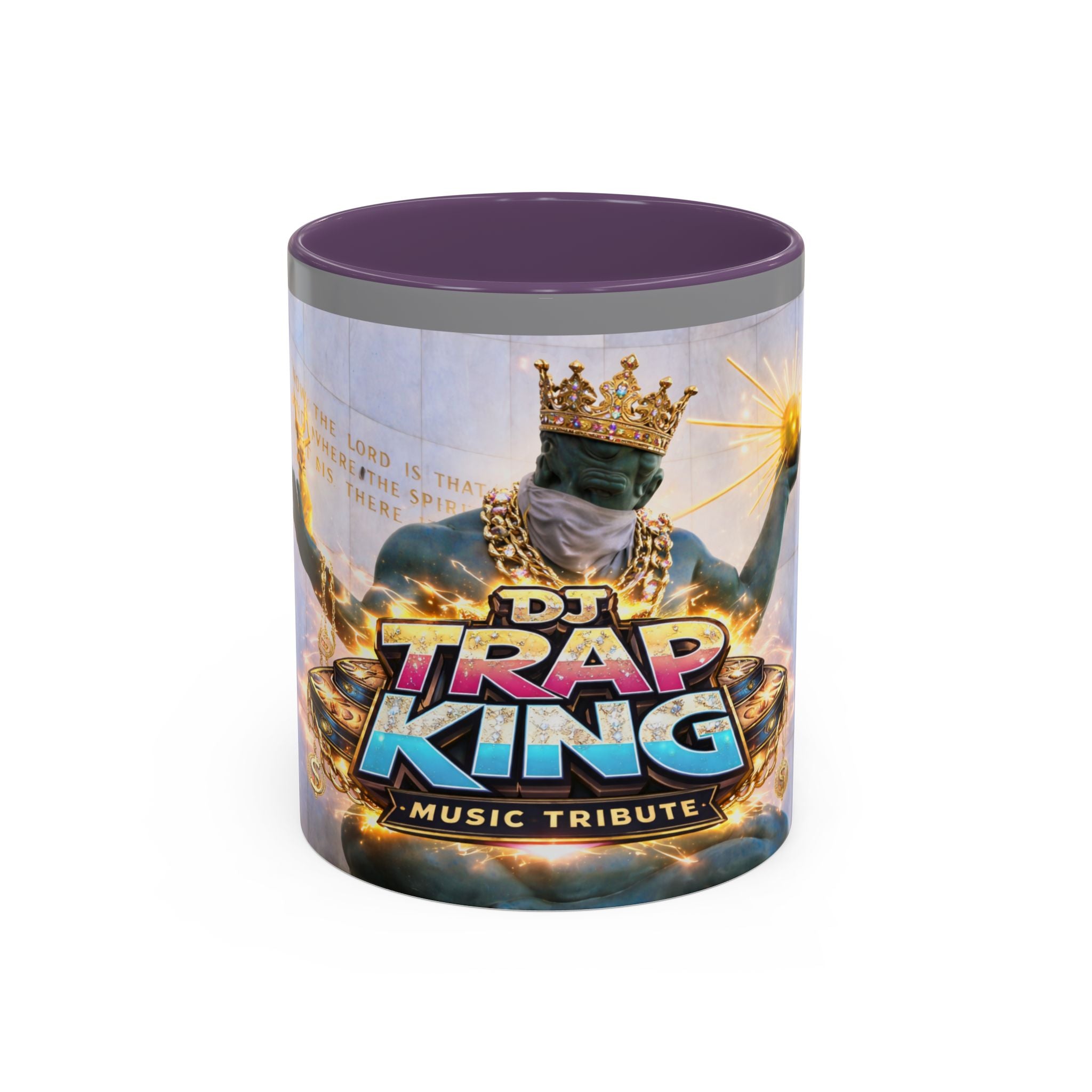 Trap King Coffee Mug – DJ Trap King Music Tribute Accent Mug (11/15oz)