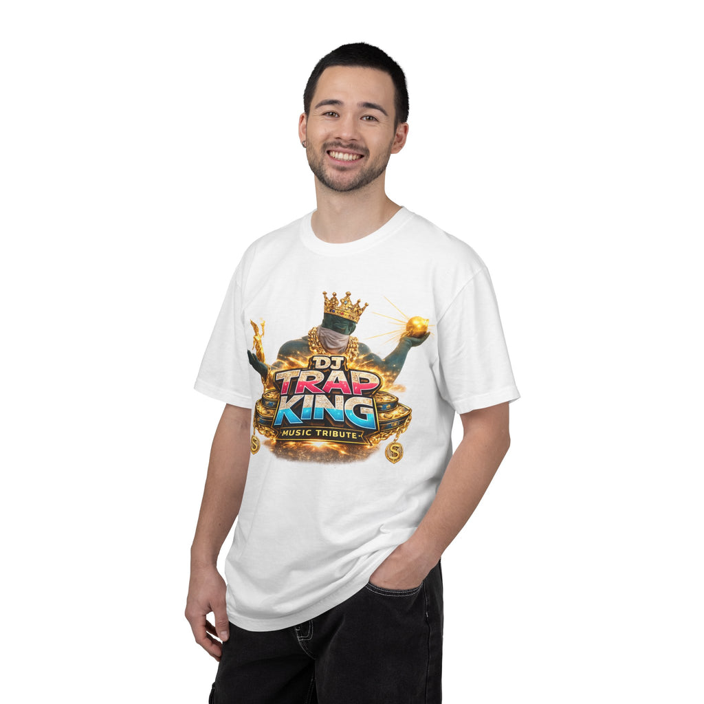 Trap King Graphic T‑Shirt — "Trap King Dope Vibes" & 313 Detroit Money Design
