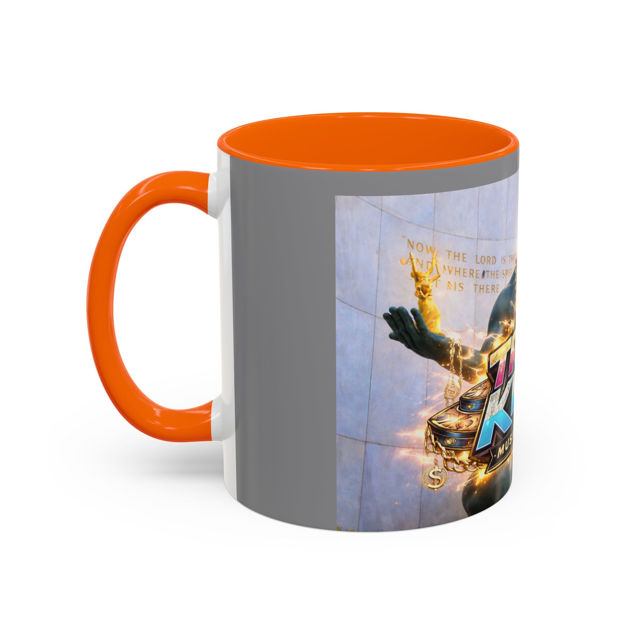 Trap King Coffee Mug – DJ Trap King Music Tribute Accent Mug (11/15oz)