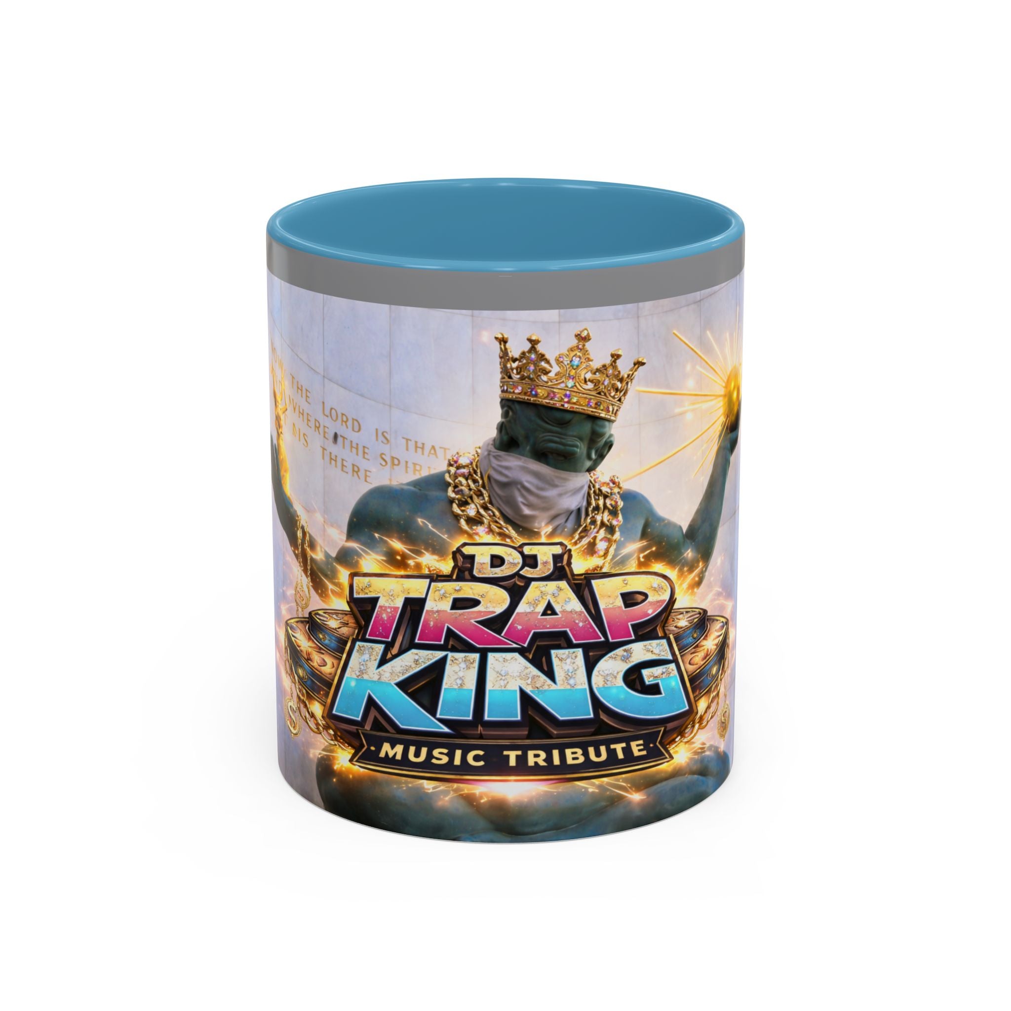Trap King Coffee Mug – DJ Trap King Music Tribute Accent Mug (11/15oz)