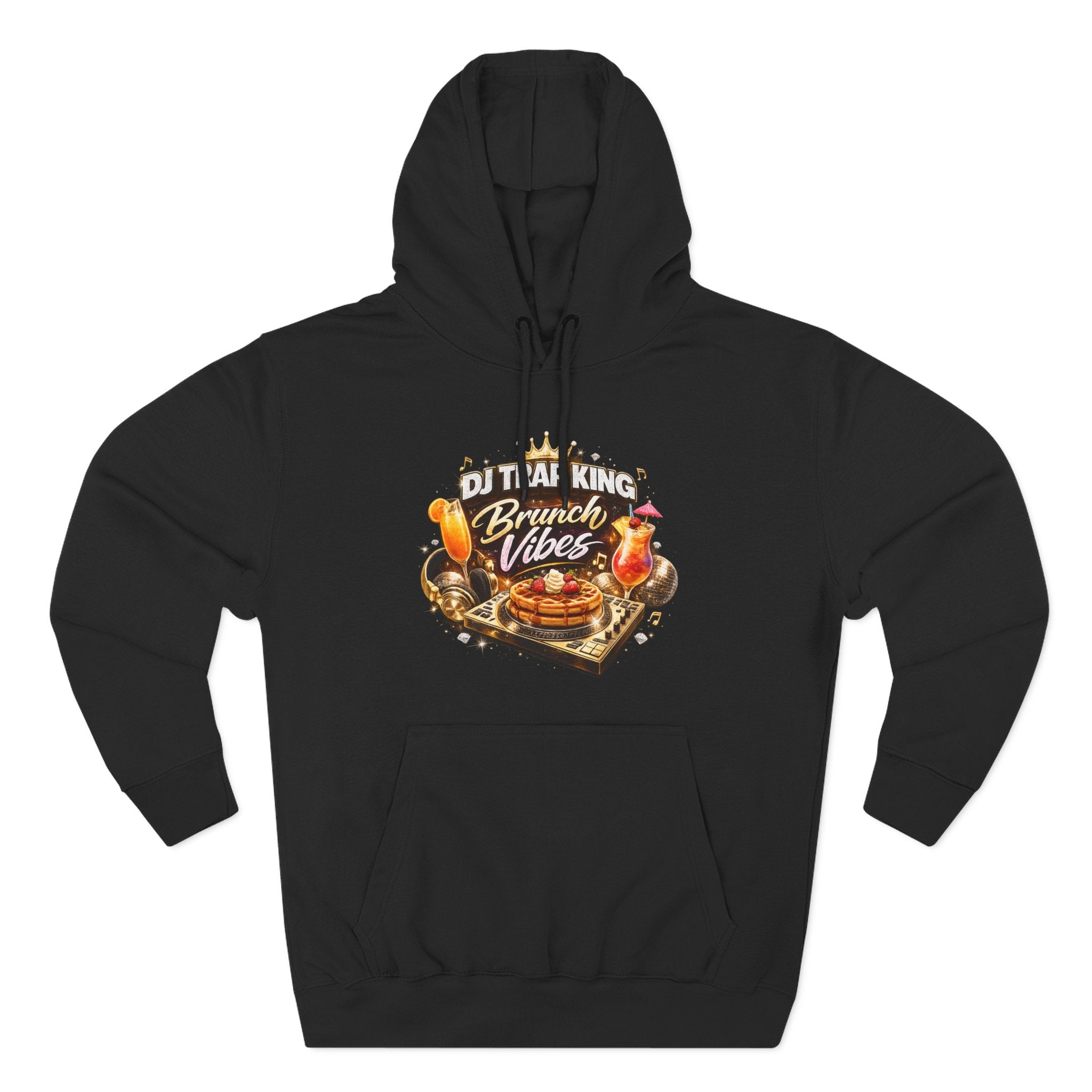 Detroit 313 Hoodie — "What Up Doe" West Side Brunch Vibes Fleece Hoodie