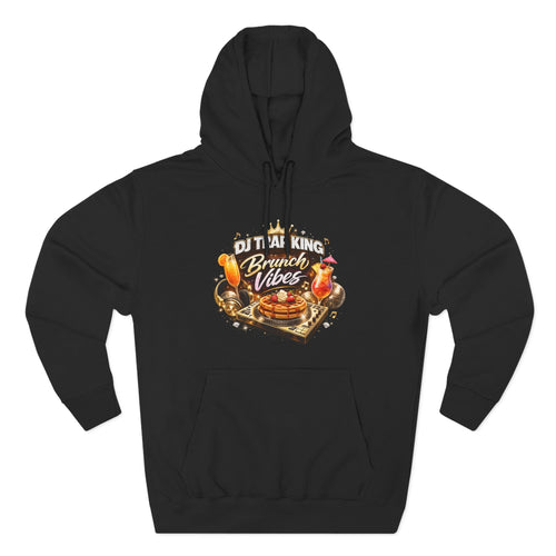 Detroit 313 Hoodie — "What Up Doe" West Side Brunch Vibes Fleece Hoodie