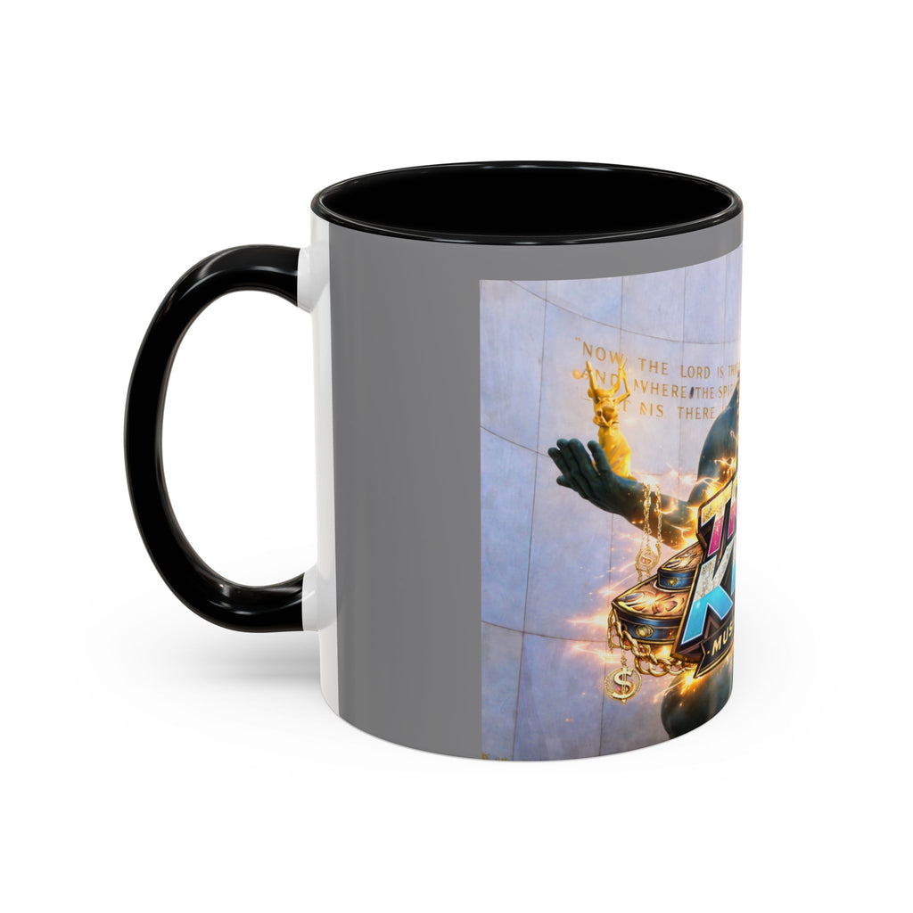 Trap King Coffee Mug – DJ Trap King Music Tribute Accent Mug (11/15oz)