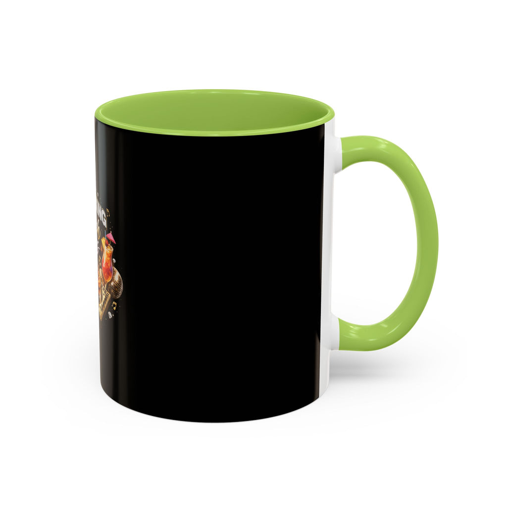 Coffee Mug - DJ Trap King Brunch Vibes Accent Mug (11/15oz)
