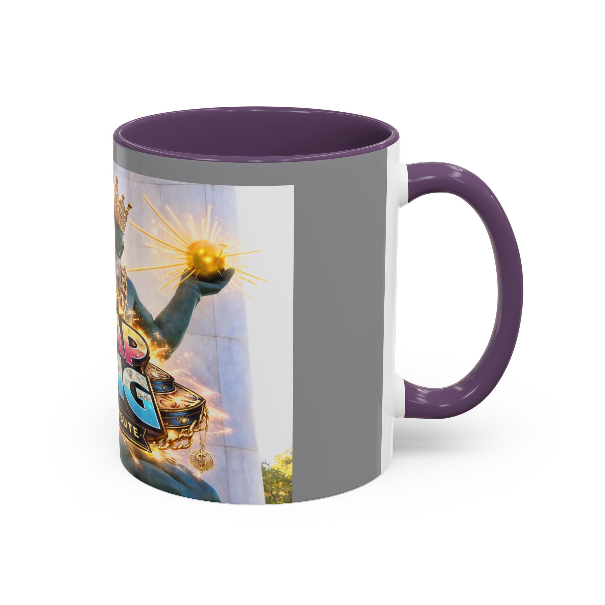 Trap King Coffee Mug – DJ Trap King Music Tribute Accent Mug (11/15oz)