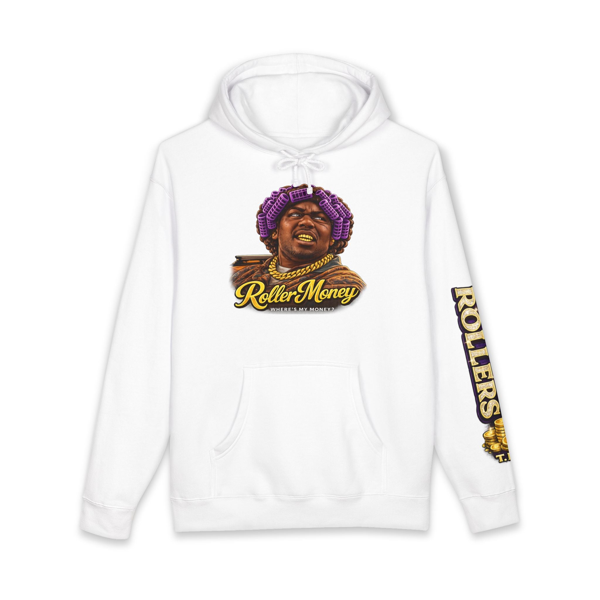 Stand On Business Hoodie — RollerMoney Graphic Hooded Sweatshirt