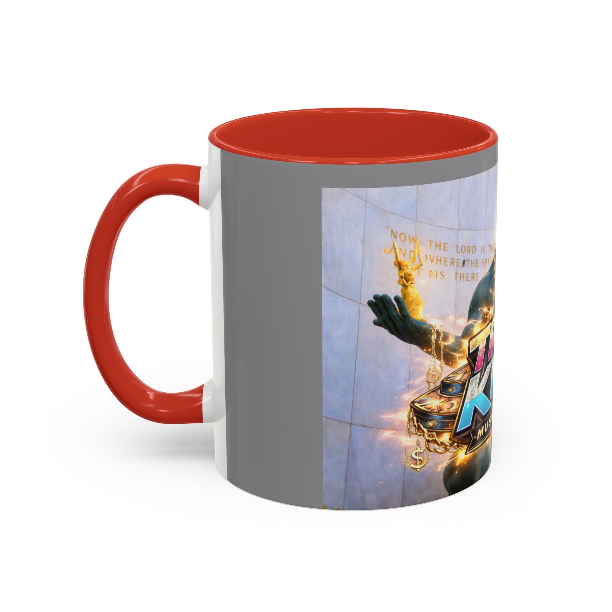 Trap King Coffee Mug – DJ Trap King Music Tribute Accent Mug (11/15oz)