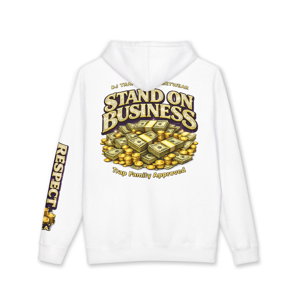 Stand On Business Hoodie — RollerMoney Graphic Hooded Sweatshirt