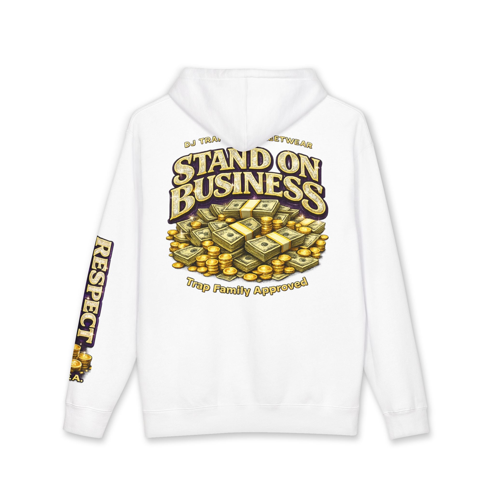 Stand On Business Hoodie — RollerMoney Graphic Hooded Sweatshirt