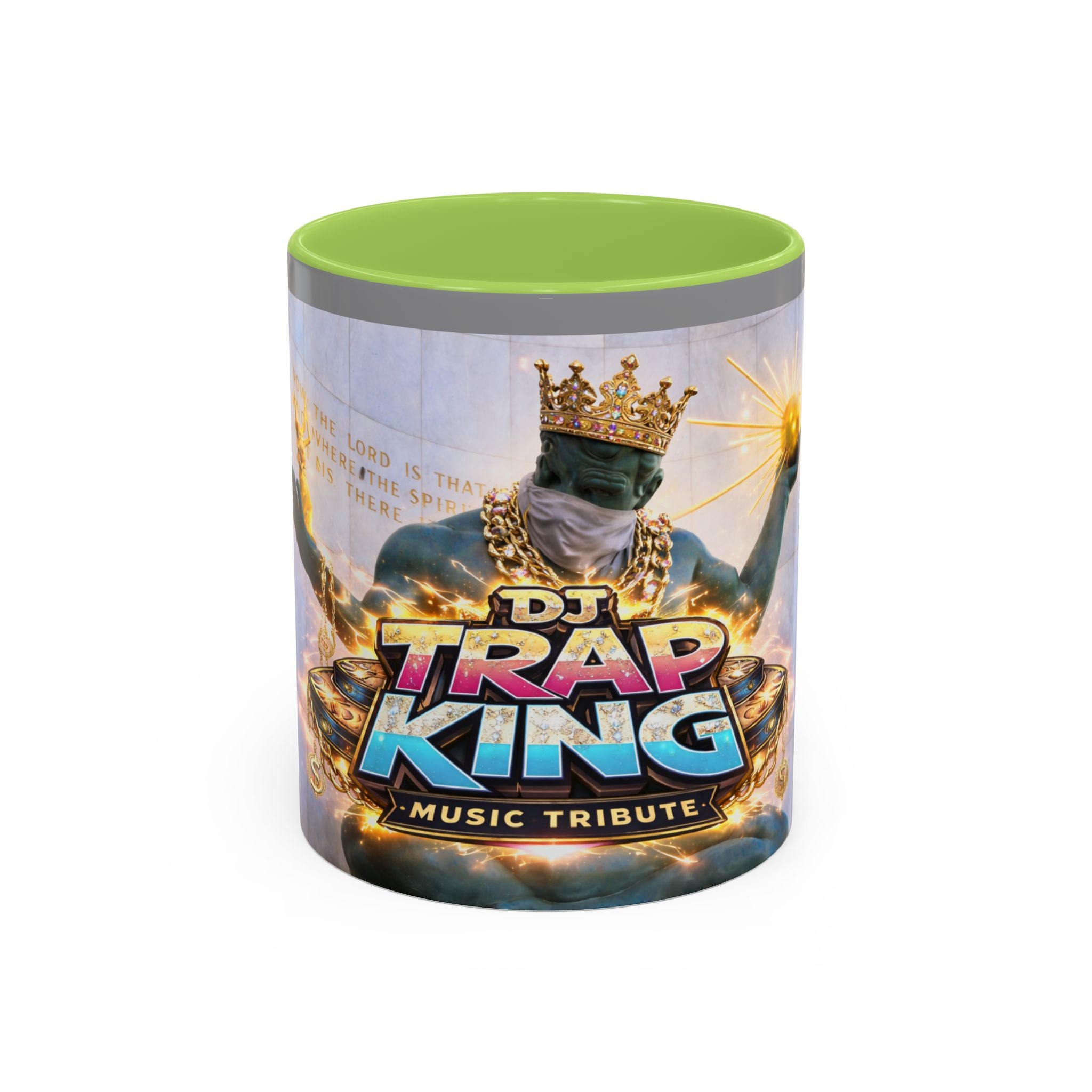 Trap King Coffee Mug – DJ Trap King Music Tribute Accent Mug (11/15oz)