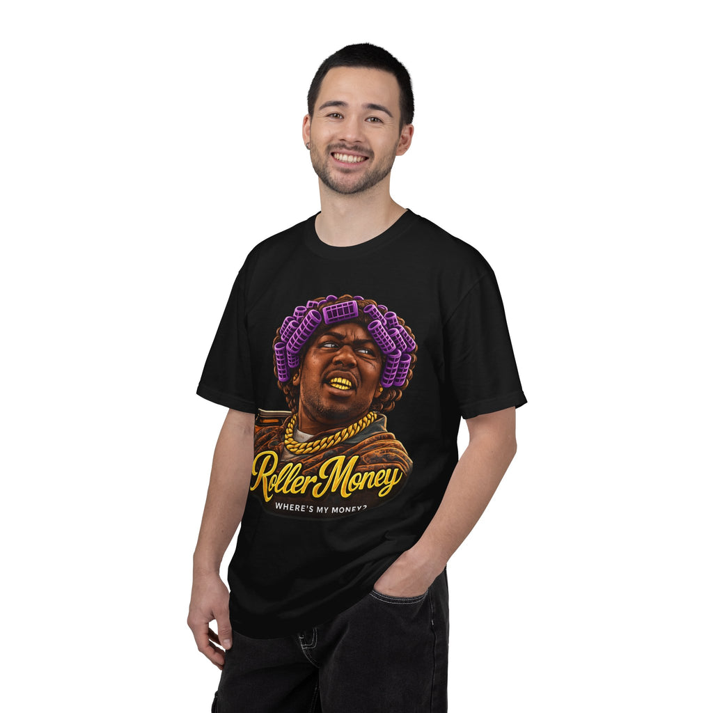 T-Shirt — "Roller Money / Stand On Business" Graphic Tee