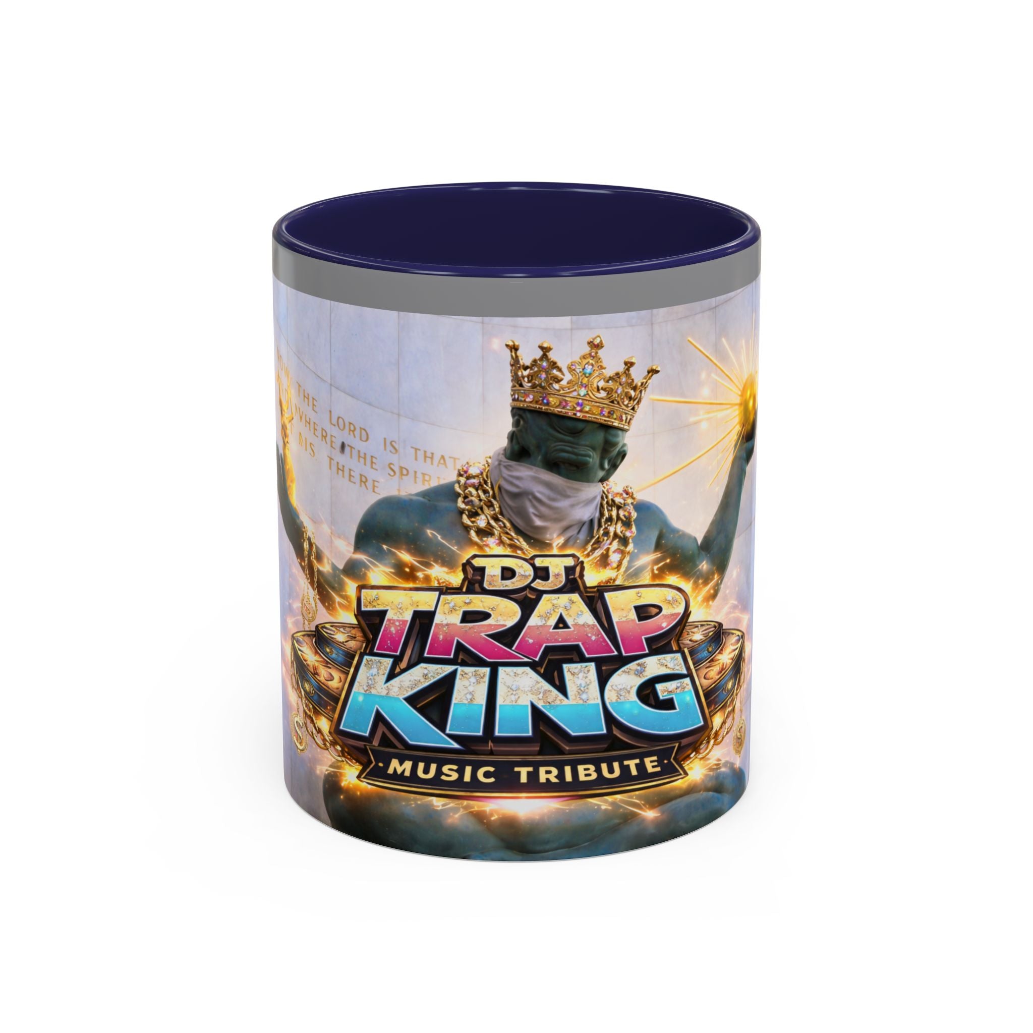 Trap King Coffee Mug – DJ Trap King Music Tribute Accent Mug (11/15oz)