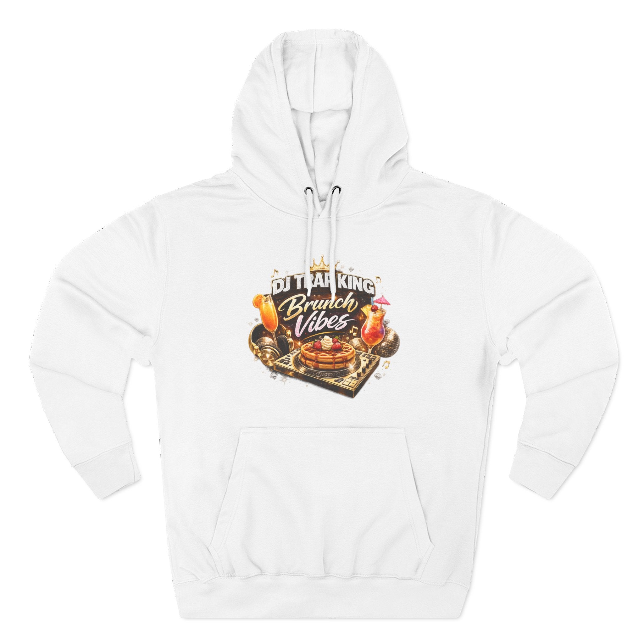 Detroit 313 Hoodie — "What Up Doe" West Side Brunch Vibes Fleece Hoodie