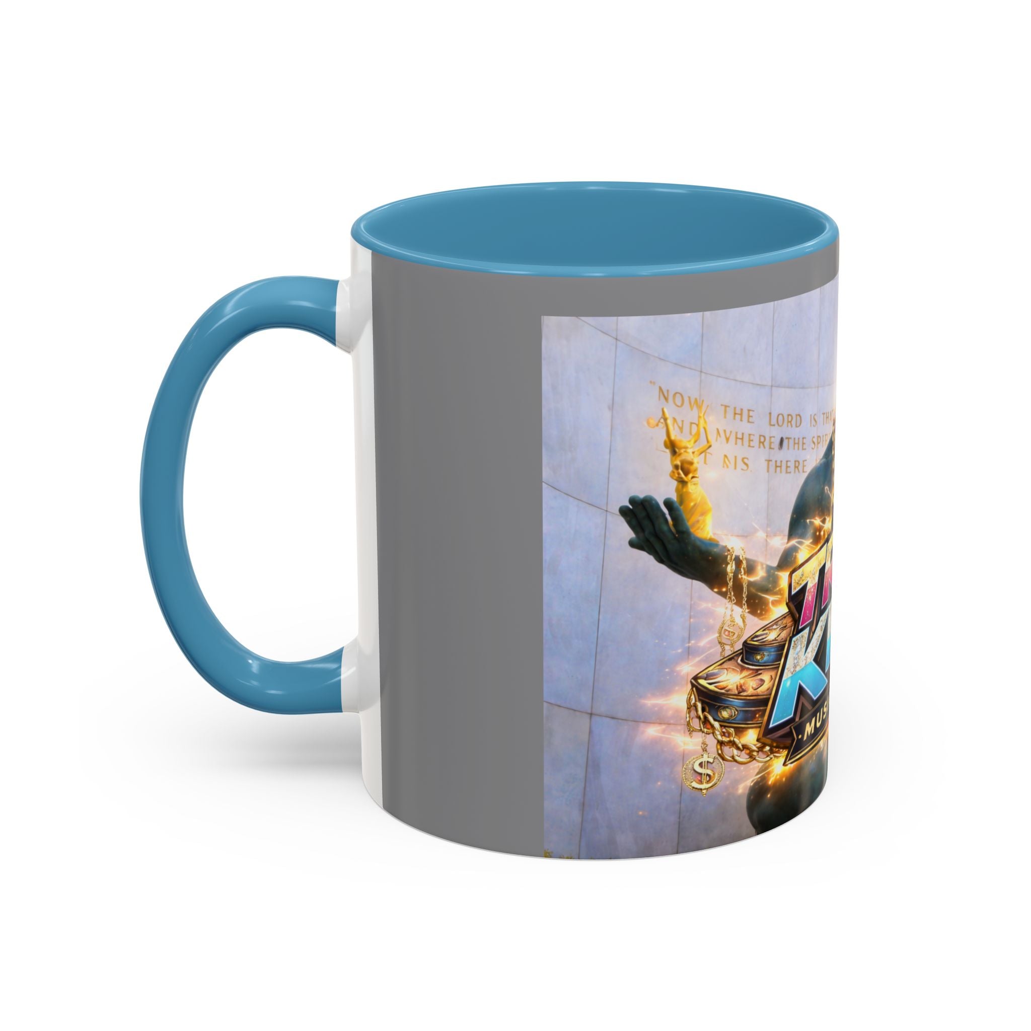 Trap King Coffee Mug – DJ Trap King Music Tribute Accent Mug (11/15oz)