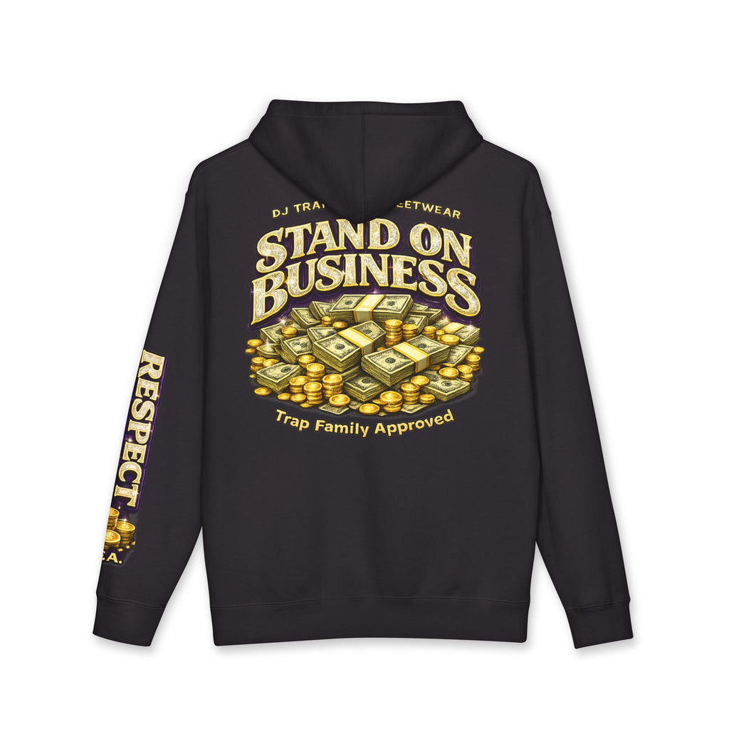 Stand On Business Hoodie — RollerMoney Graphic Hooded Sweatshirt