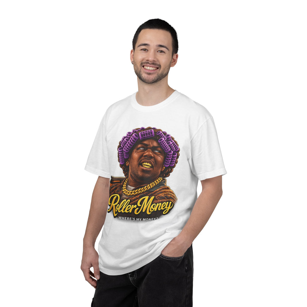 T-Shirt — "Roller Money / Stand On Business" Graphic Tee