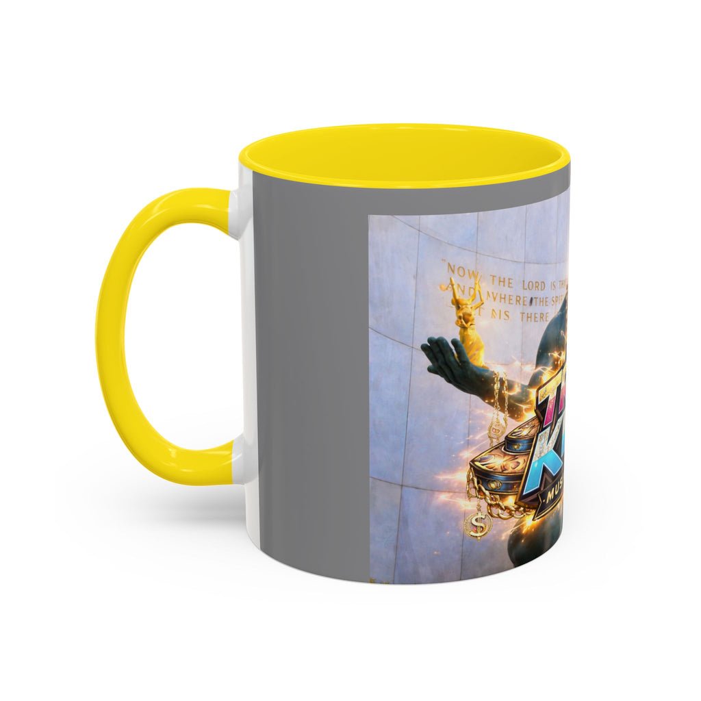 Trap King Coffee Mug – DJ Trap King Music Tribute Accent Mug (11/15oz)